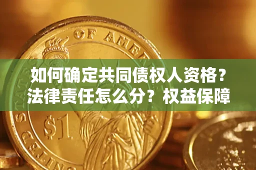 北京如何确定共同债权人资格？法律责任怎么分？权益保障技巧揭秘！