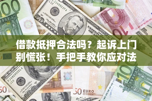 北京借款抵押合法吗？起诉上门别慌张！手把手教你应对法律程序