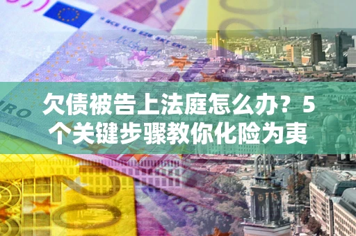 北京欠债被告上法庭怎么办？5个关键步骤教你化险为夷